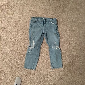 Old navy boyfriend mid rise jeans
